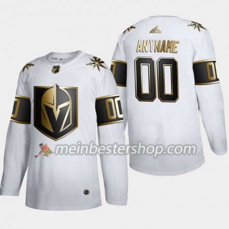 Vegas Golden Knights Custom Adidas 2019-2020 Golden Edition Weiß Trikot Authentic - Herren